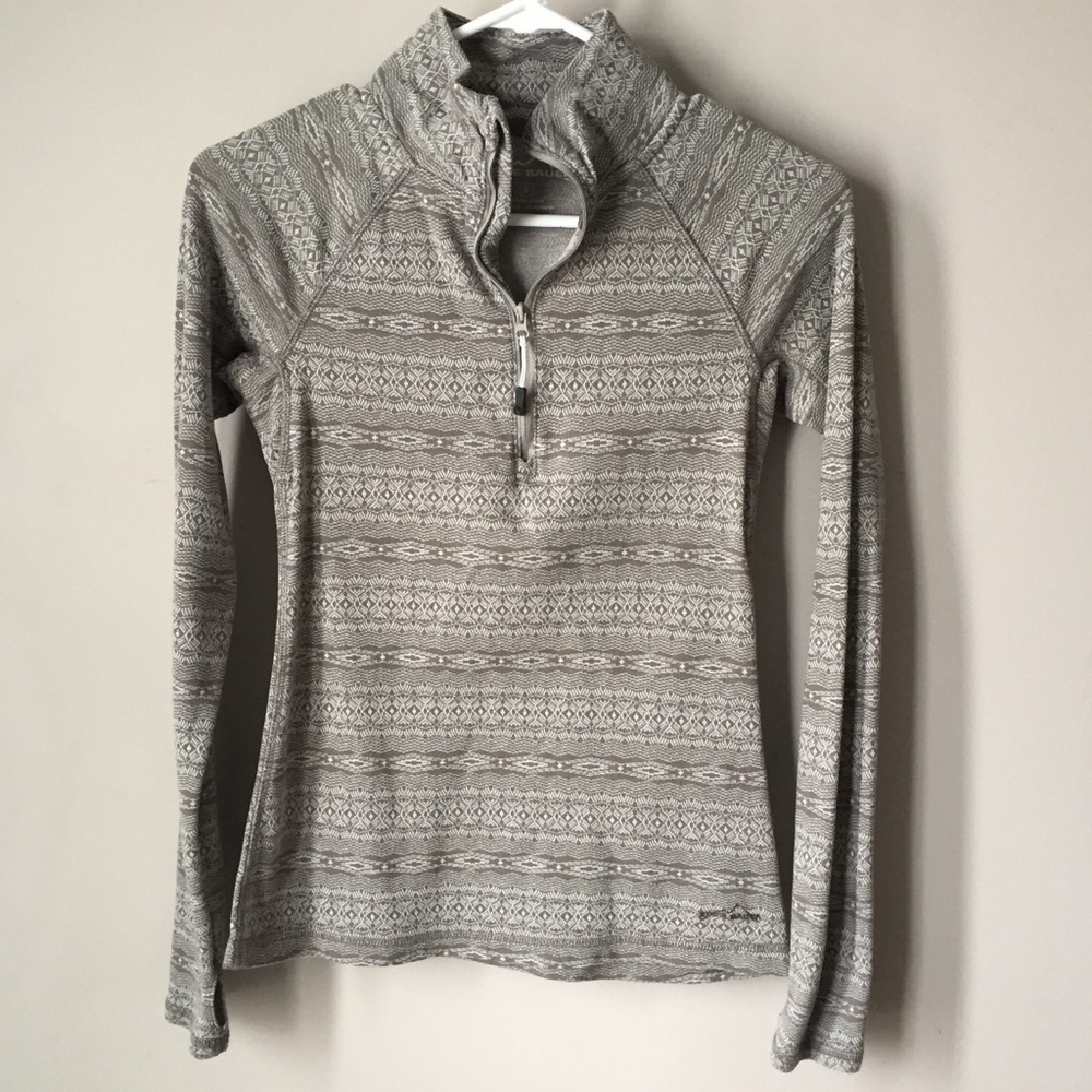 3/4 zip Eddie Bauer pullover